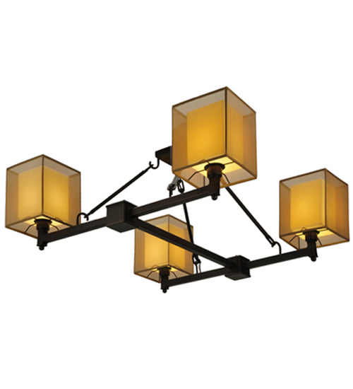 Meyda Tiffany Horizon Bay 125076 Ceiling Light - Mahogany Bronze