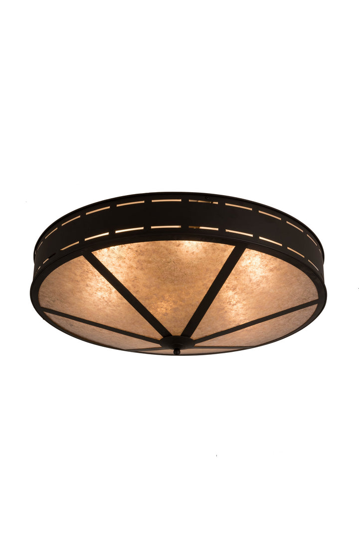 Meyda Tiffany Craftsman 254942 Ceiling Light - Oil Rubbed Bronze