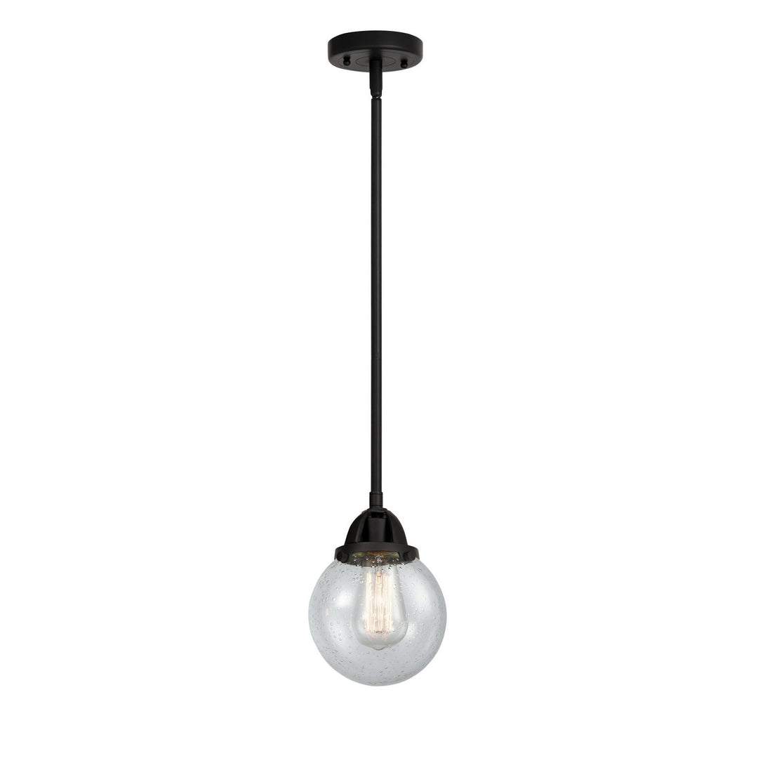 Innovations Nouveau 2 288-1S-BK-G204-6-LED Pendant Light - Matte Black