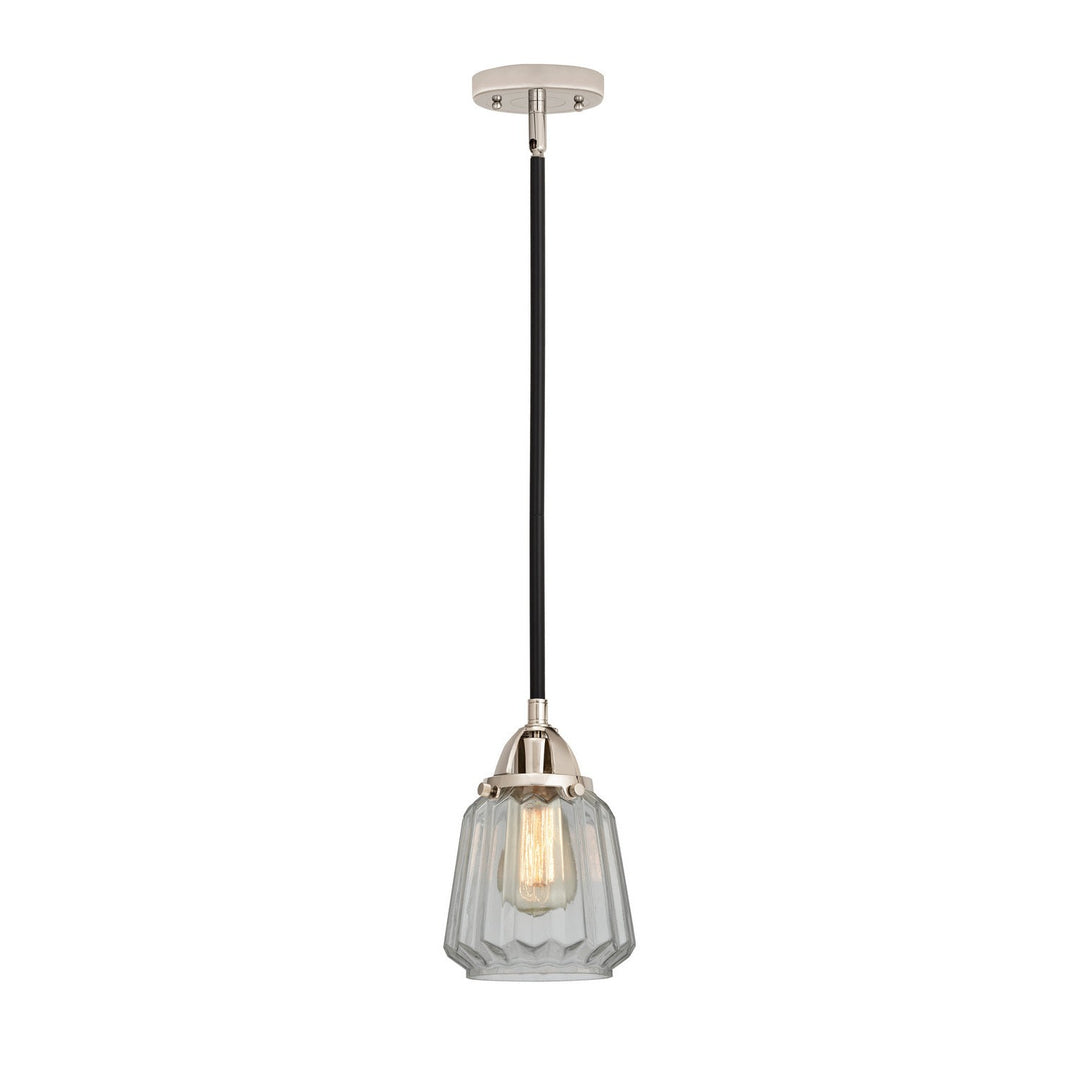 Innovations Nouveau 2 288-1S-BPN-G142 Pendant Light - Black Polished Nickel