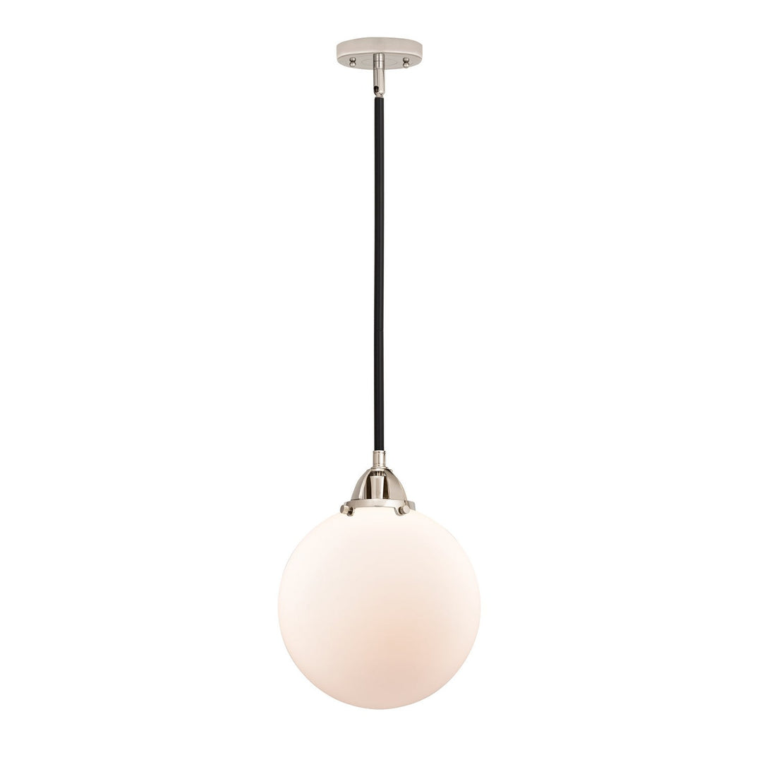 Innovations Nouveau 2 288-1S-BPN-G201-10 Pendant Light - Black Polished Nickel