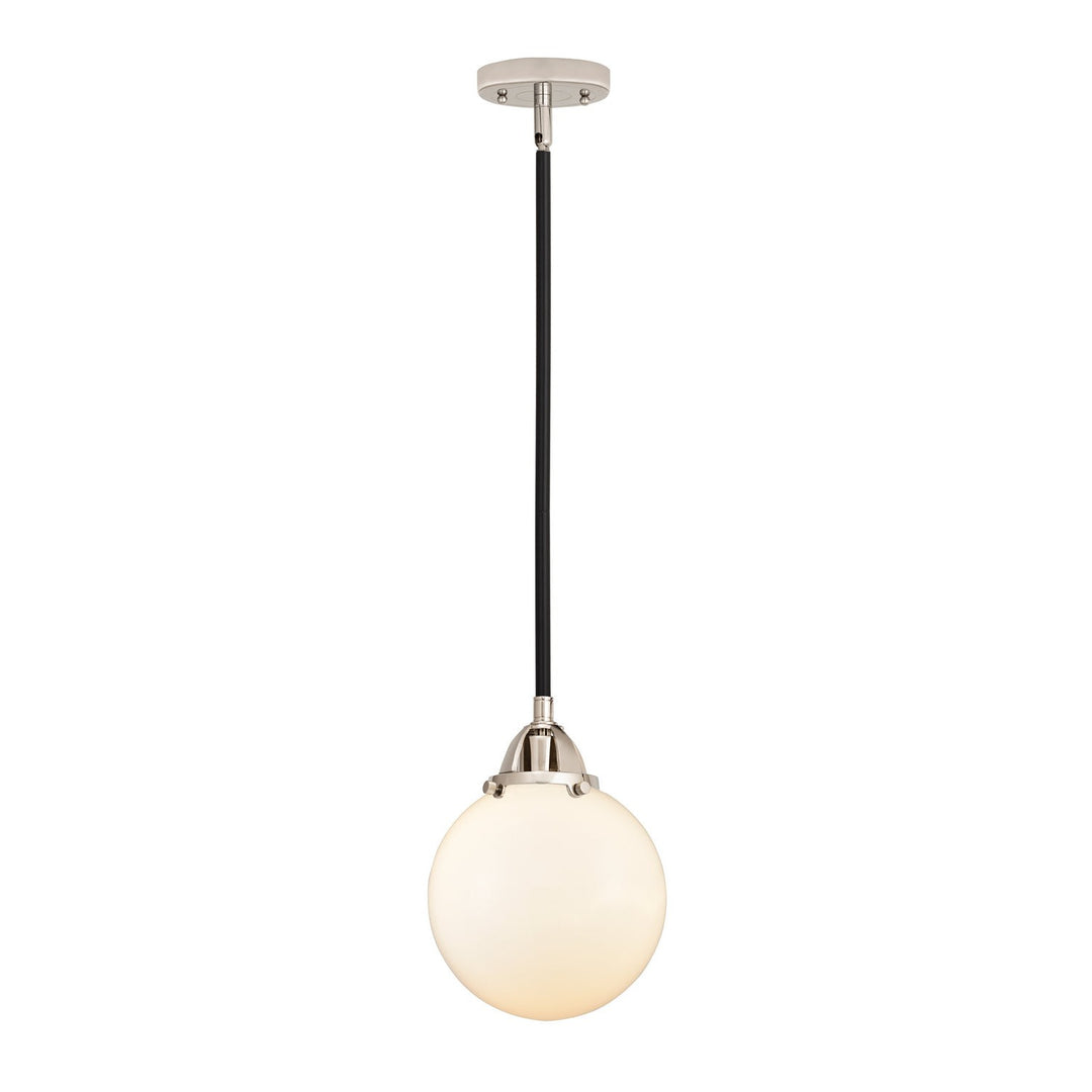 Innovations Nouveau 2 288-1S-BPN-G201-8 Pendant Light - Black Polished Nickel