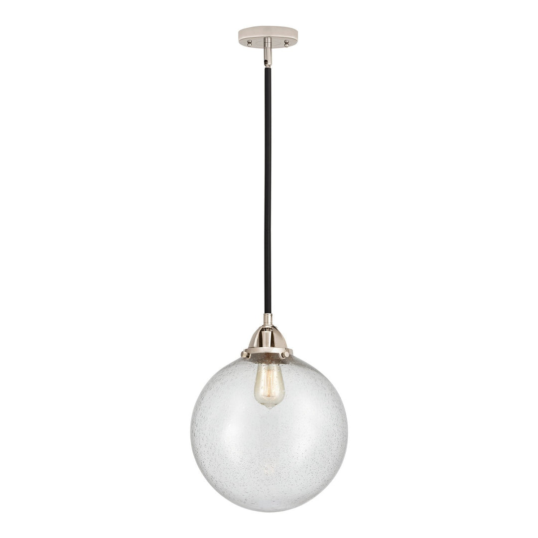 Innovations Nouveau 2 288-1S-BPN-G204-12 Pendant Light - Black Polished Nickel