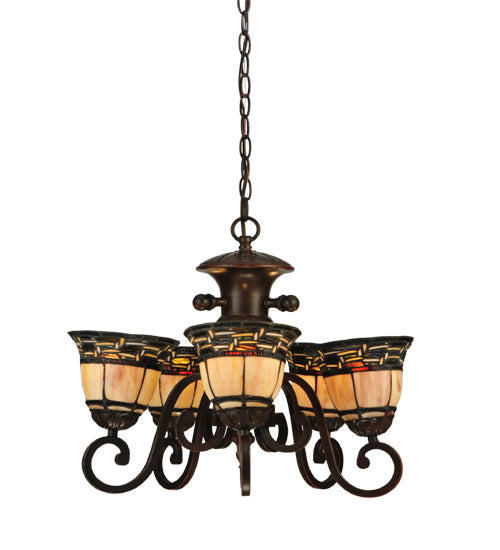 Meyda Tiffany Ilona 125117 Chandelier Light - Copper