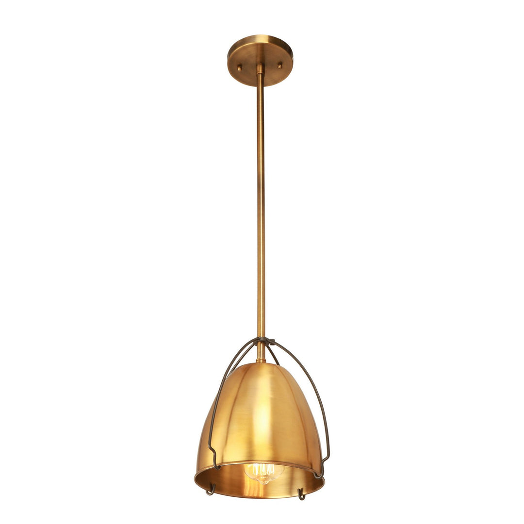 Innovations Rani 653-1S-BGB-9 Pendant Light - Black/Golden Bronze