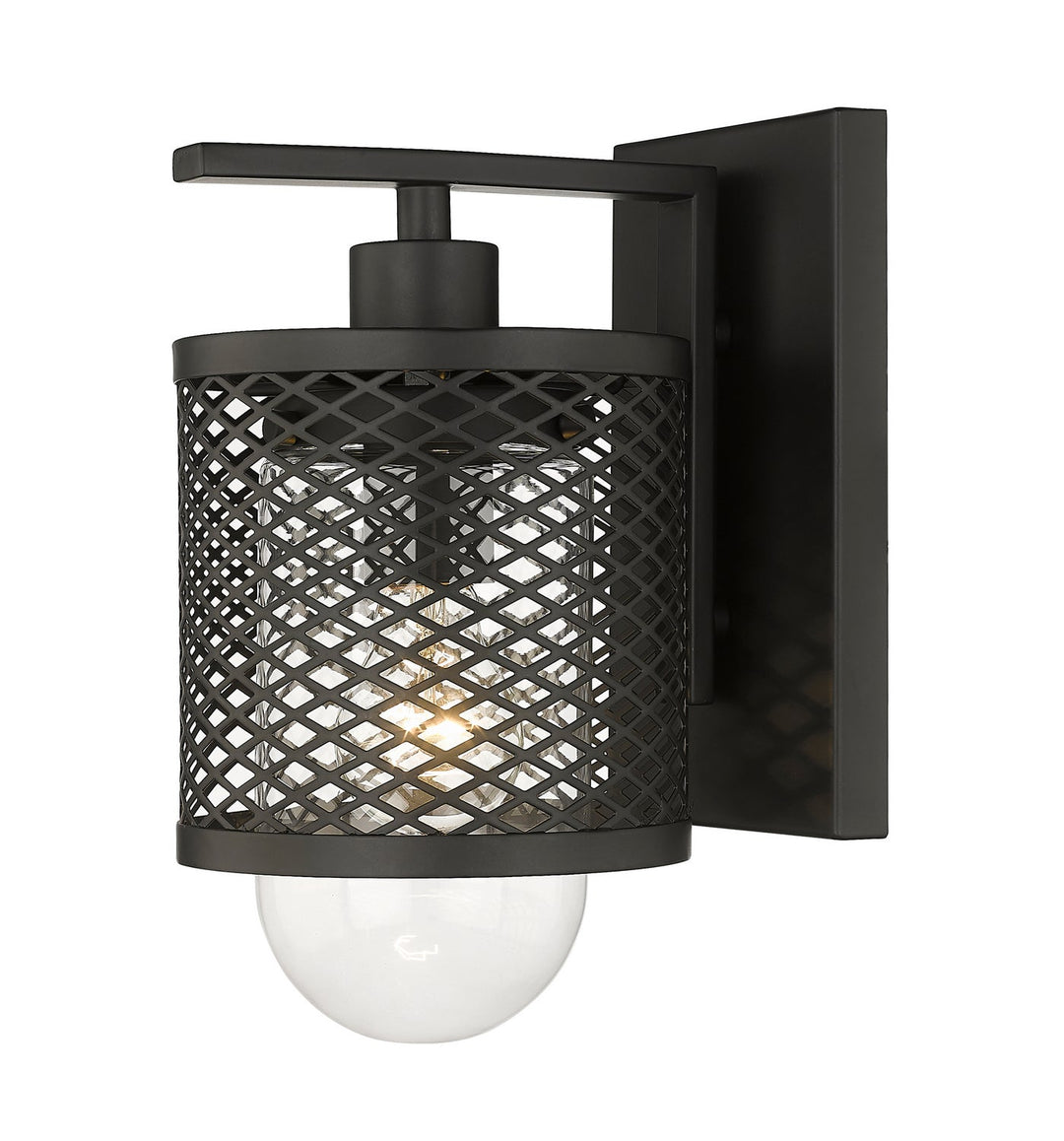 Z-Lite Kipton 3037-1S-MB Wall Sconce Light - Matte Black