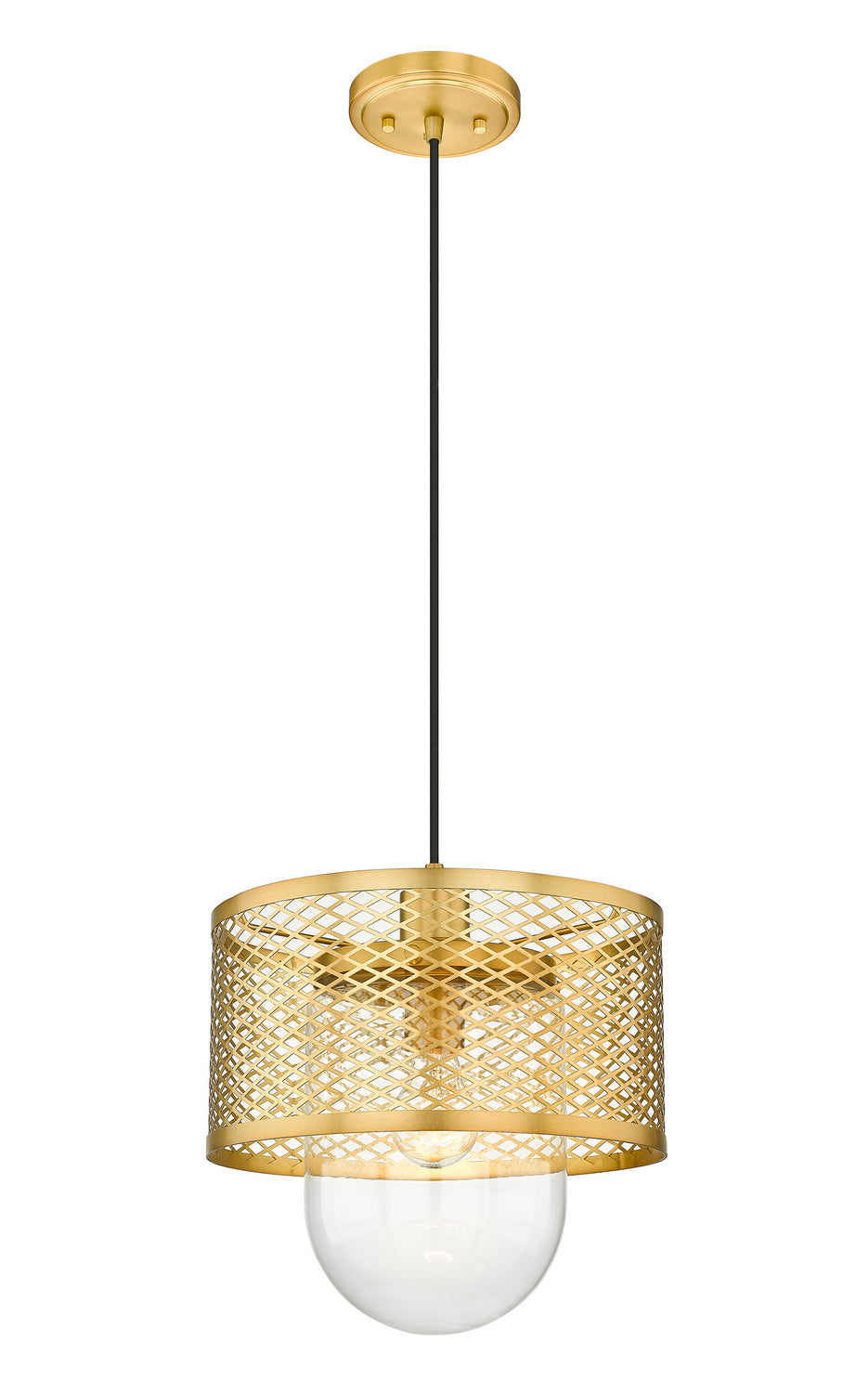 Z-Lite Kipton 3037P11-RB Pendant Light - Rubbed Brass