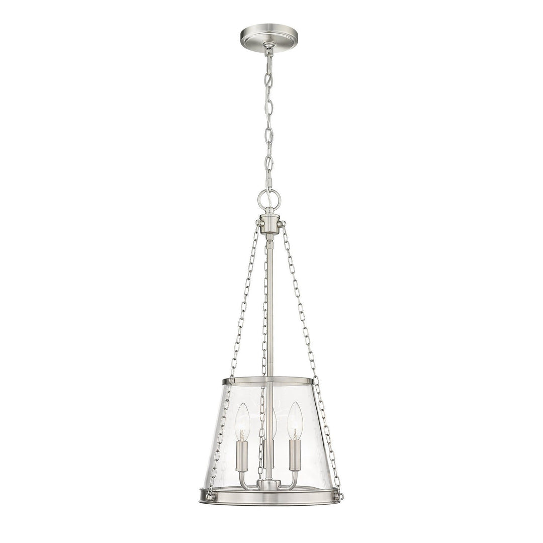 Z-Lite Prescott 341P12-BN Pendant Light - Brushed Nickel