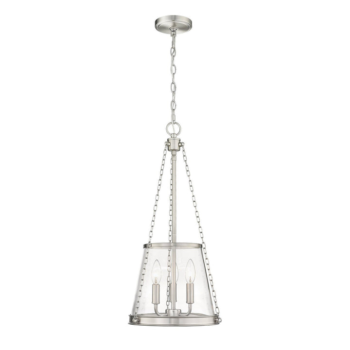 Z-Lite Prescott 341P12-BN Pendant Light - Brushed Nickel