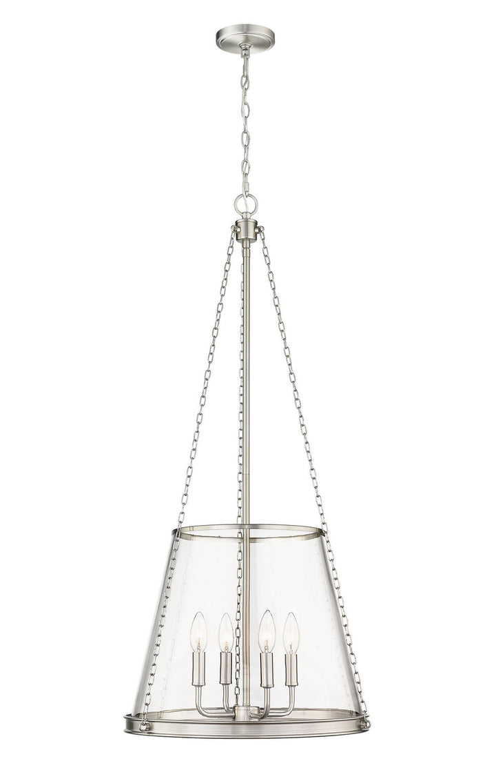 Z-Lite Prescott 341P18-BN Pendant Light - Brushed Nickel