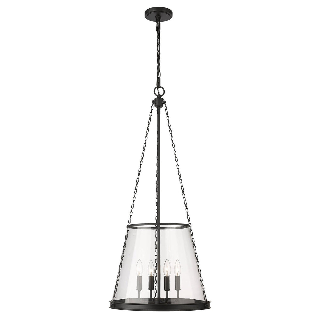 Z-Lite Prescott 341P18-MB Pendant Light - Matte Black