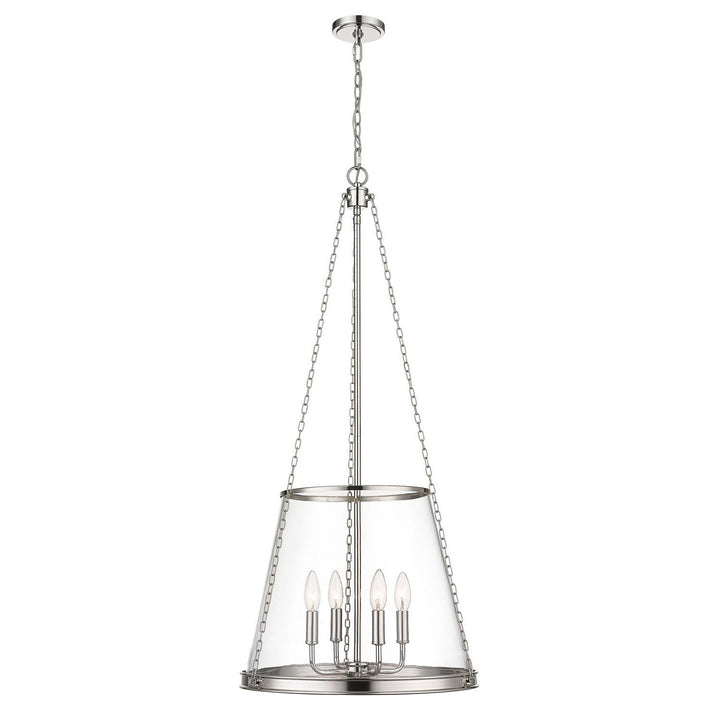 Z-Lite Prescott 341P18-PN Pendant Light - Polished Nickel