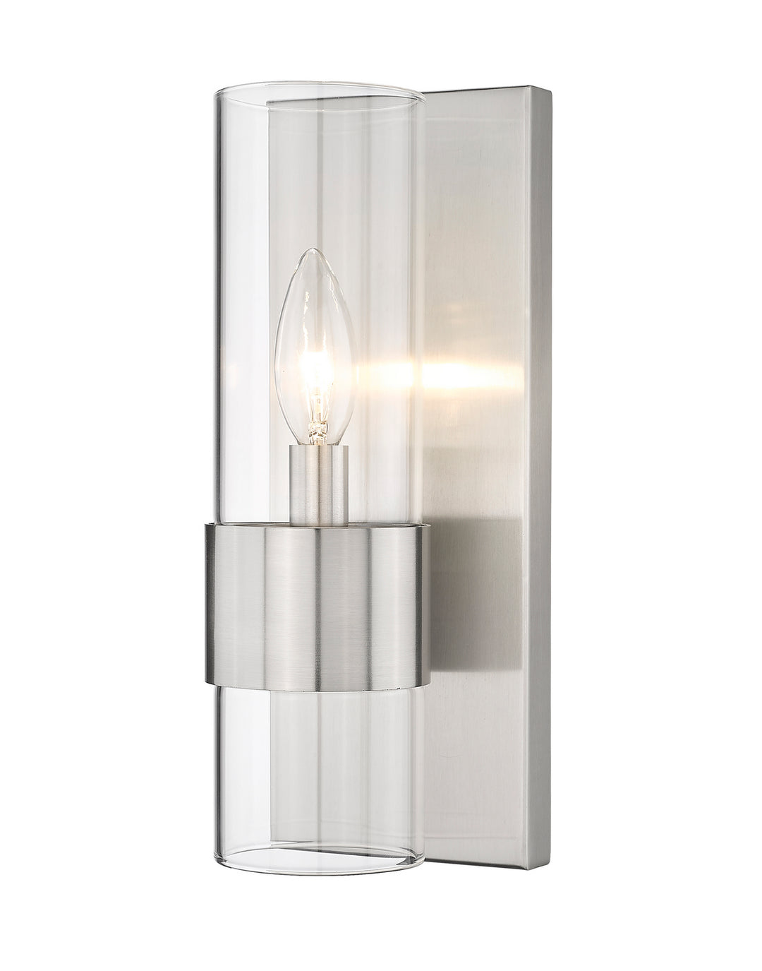 Z-Lite Lawson 343-1S-BN Wall Sconce Light - Brushed Nickel
