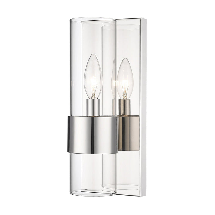 Z-Lite Lawson 343-1S-PN Wall Sconce Light - Polished Nickel