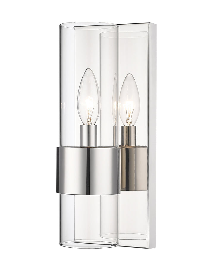 Z-Lite Lawson 343-1S-PN Wall Sconce Light - Polished Nickel