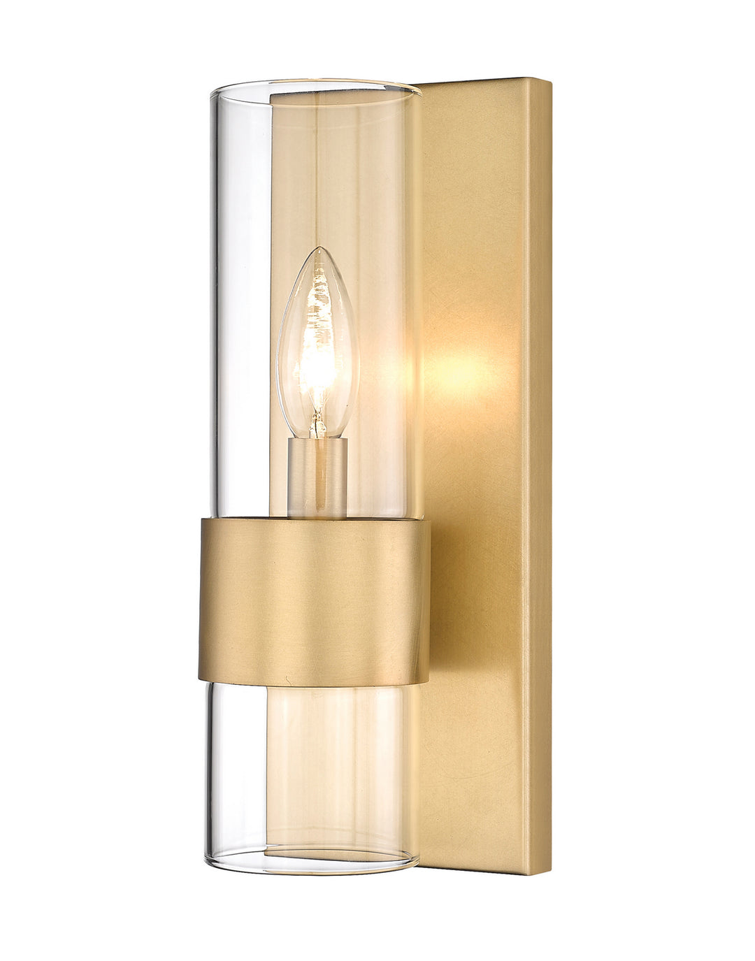 Z-Lite Lawson 343-1S-RB Wall Sconce Light - Rubbed Brass