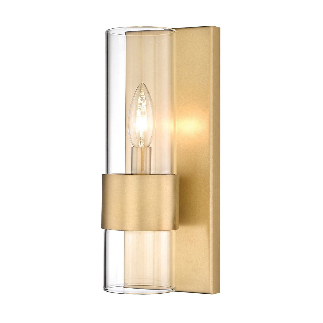 Z-Lite Lawson 343-1S-RB Wall Sconce Light - Rubbed Brass