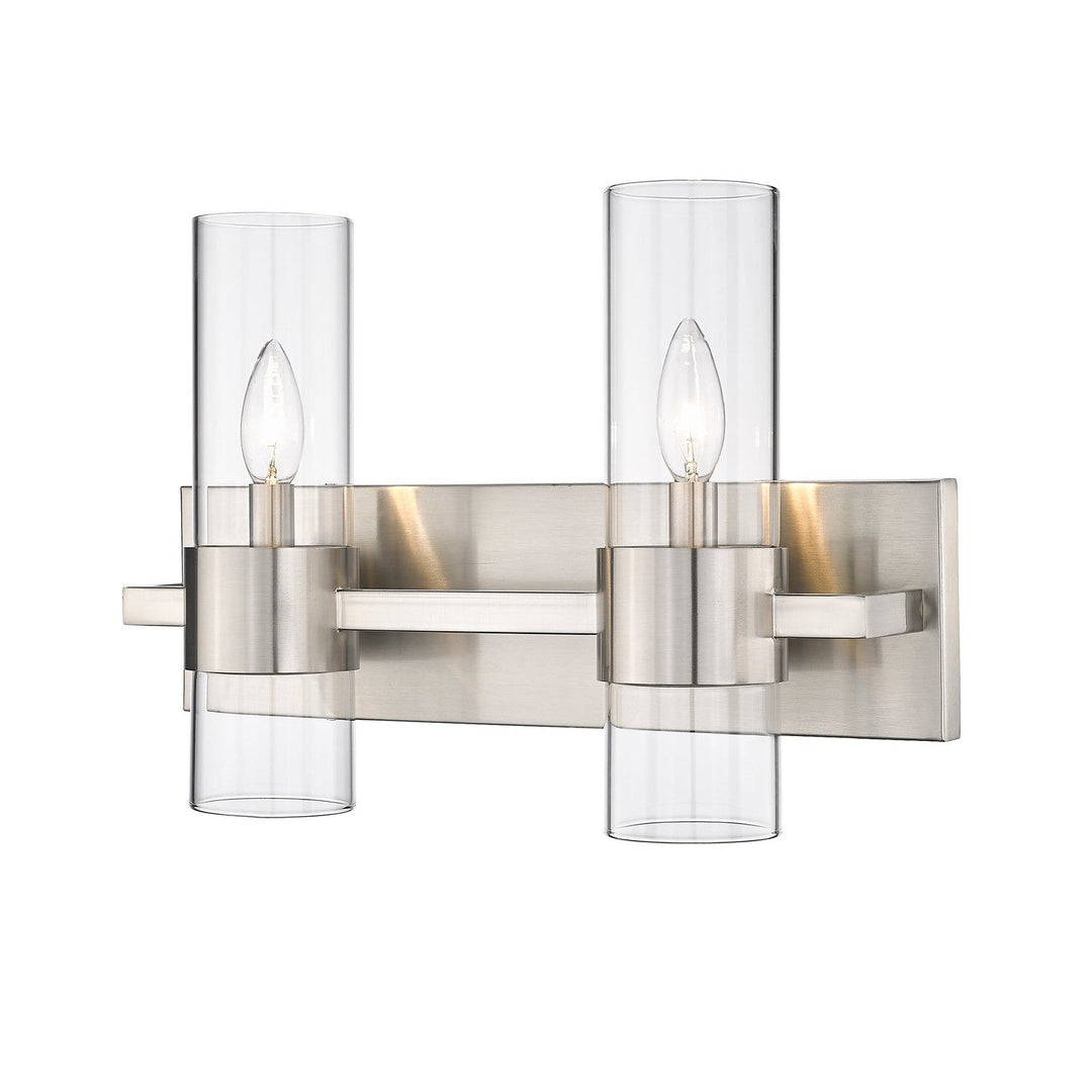 Z-Lite Lawson 343-2V-BN Bath Vanity Light 17 in. wide - Brushed Nickel