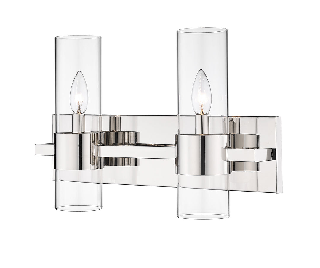 Z-Lite Lawson 343-2V-PN Bath Vanity Light 17 in. wide - Polished Nickel