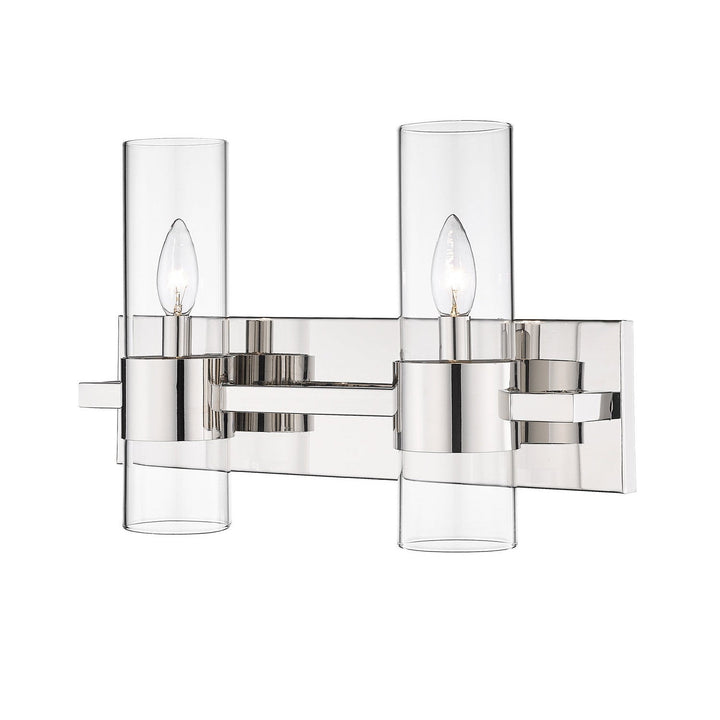 Z-Lite Lawson 343-2V-PN Bath Vanity Light 17 in. wide - Polished Nickel