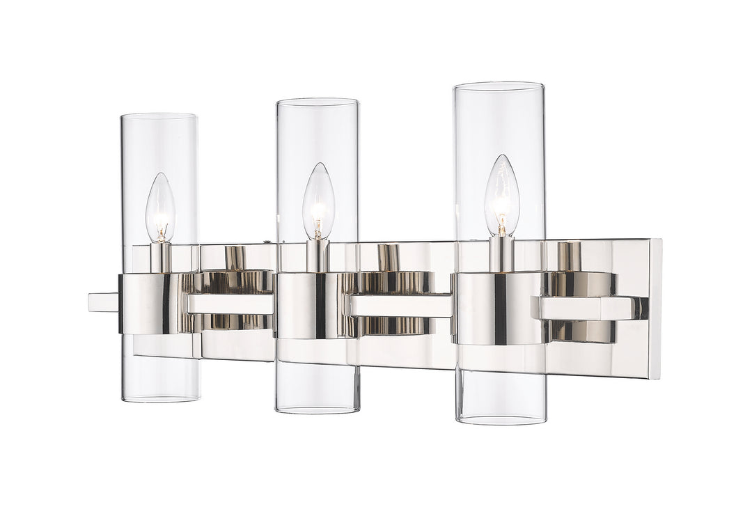 Z-Lite Lawson 343-3V-PN Bath Vanity Light 25 in. wide - Polished Nickel