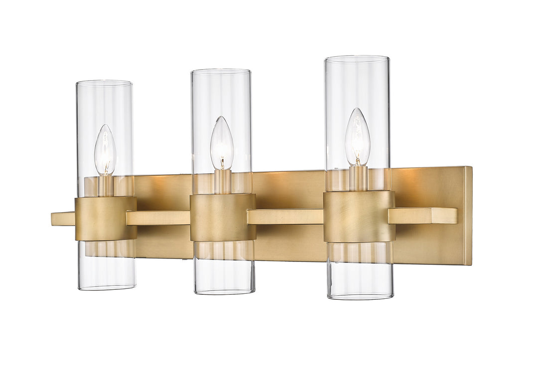 Z-Lite Lawson 343-3V-RB Bath Vanity Light 25 in. wide - Rubbed Brass