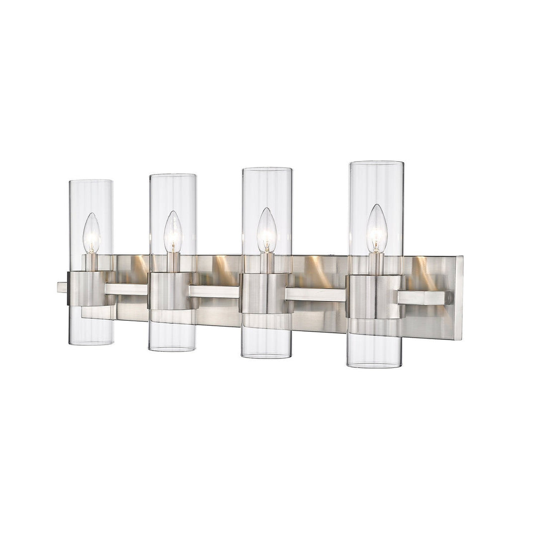 Z-Lite Lawson 343-4V-BN Bath Vanity Light 32 in. wide - Brushed Nickel