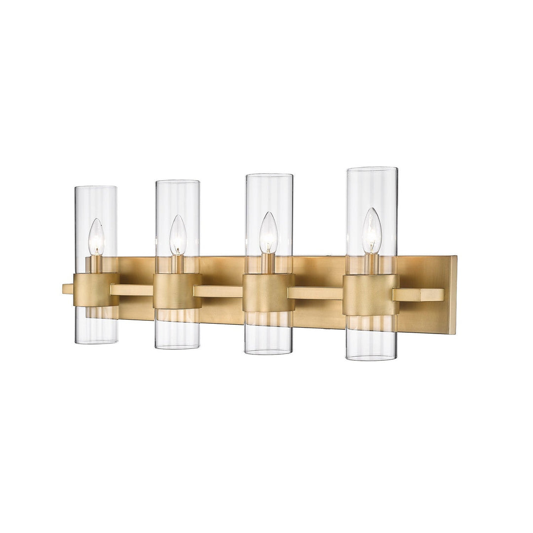 Z-Lite Lawson 343-4V-RB Bath Vanity Light 32 in. wide - Rubbed Brass