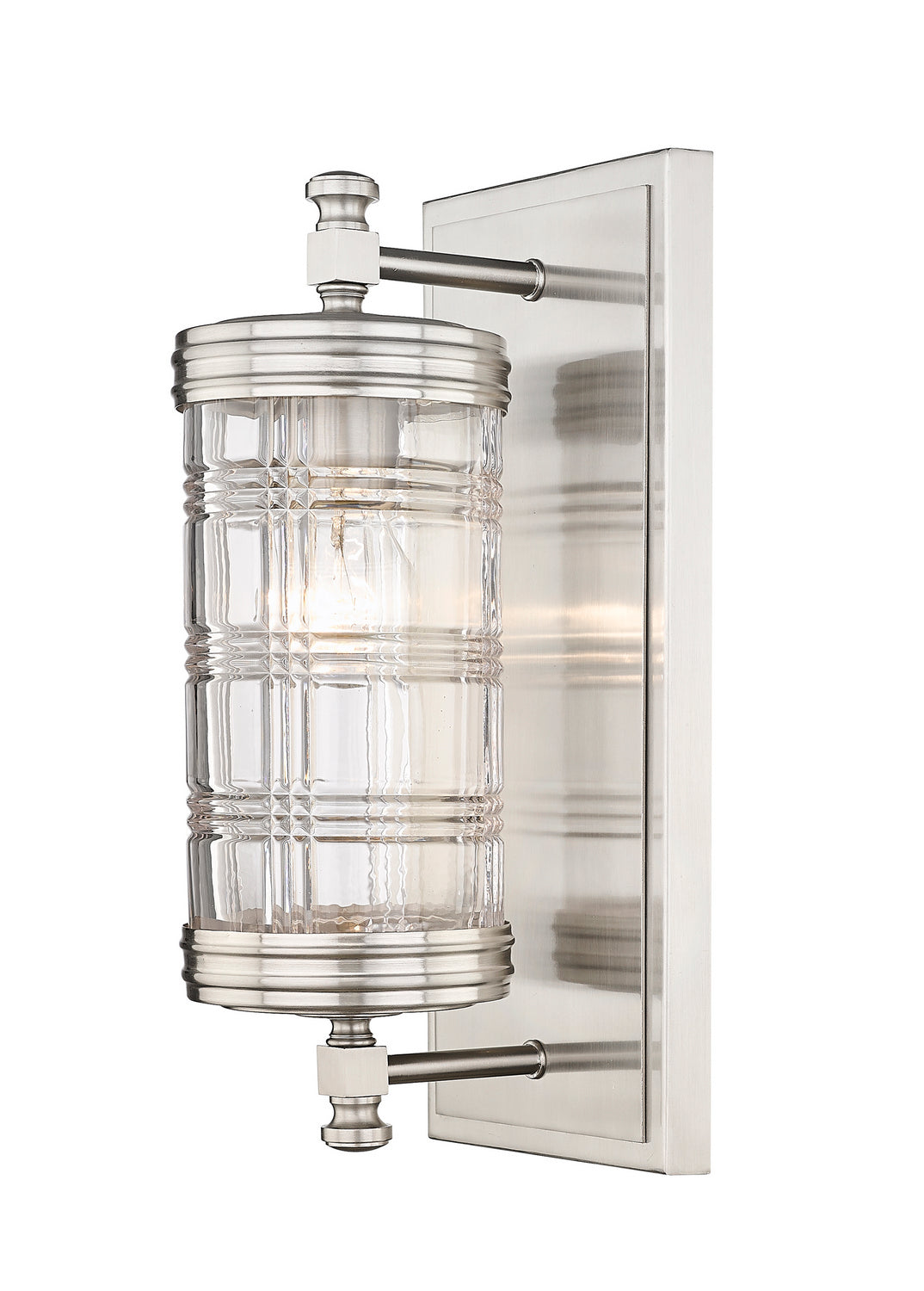 Z-Lite Archer 344-1S-BN Wall Sconce Light - Brushed Nickel