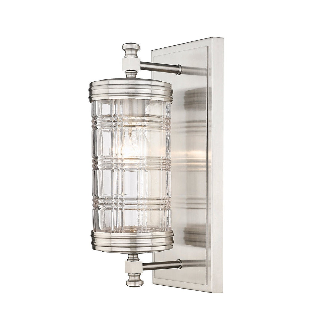 Z-Lite Archer 344-1S-BN Wall Sconce Light - Brushed Nickel