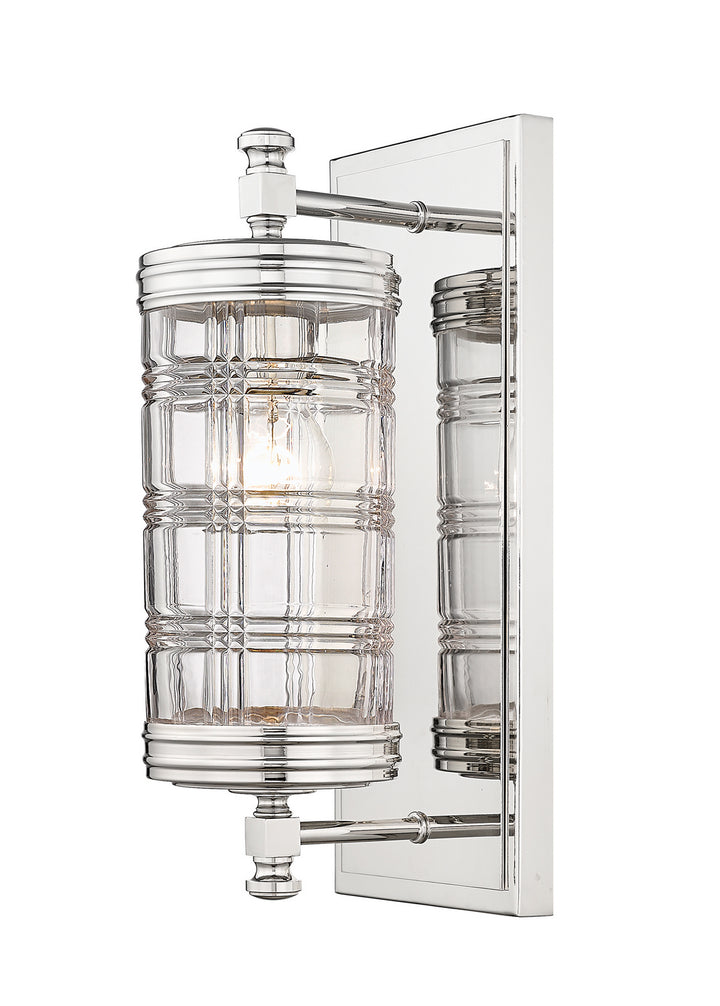 Z-Lite Archer 344-1S-PN Wall Sconce Light - Polished Nickel