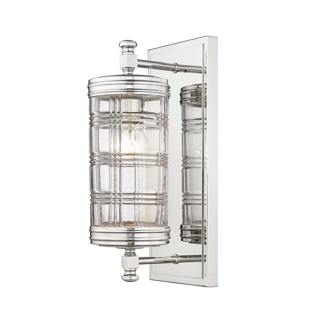 Z-Lite Archer 344-1S-PN Wall Sconce Light - Polished Nickel