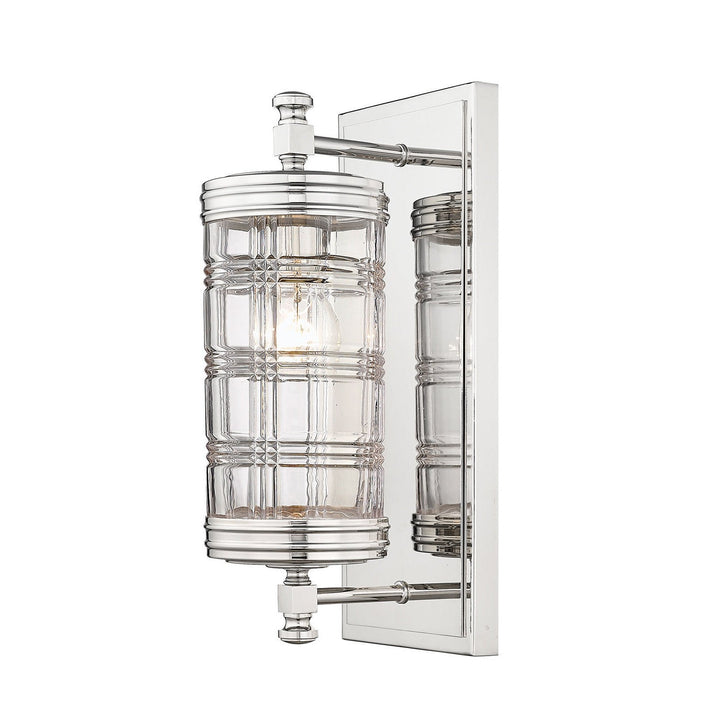 Z-Lite Archer 344-1S-PN Wall Sconce Light - Polished Nickel