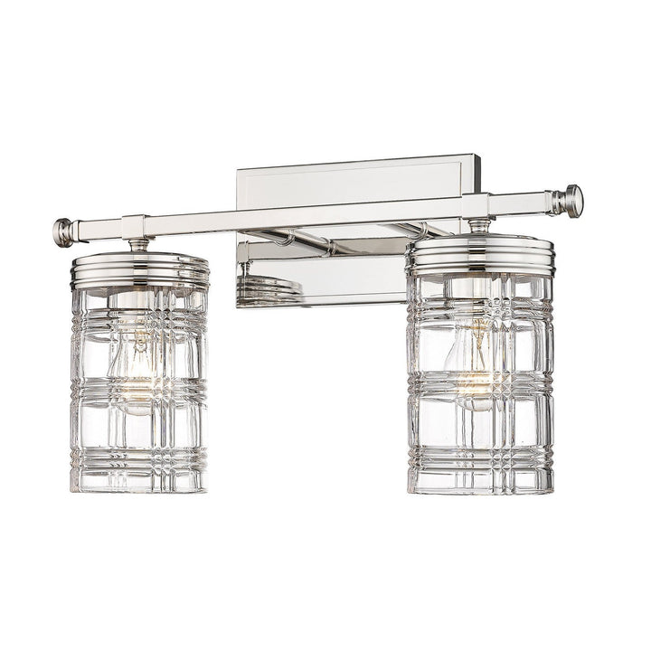 Z-Lite Archer 344-2V-PN Bath Vanity Light 18 in. wide - Polished Nickel