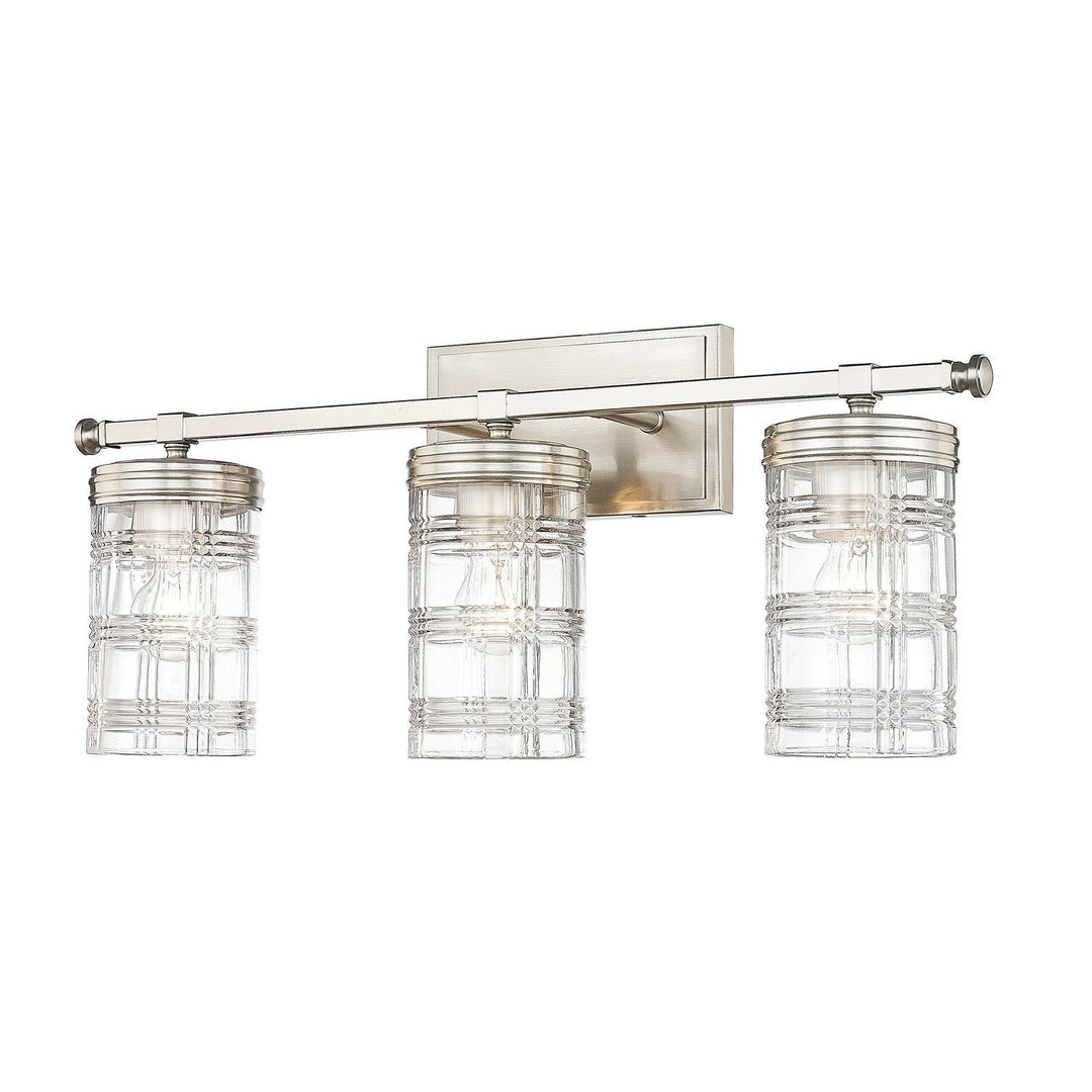 Z-Lite Archer 344-3V-BN Bath Vanity Light 25 in. wide - Brushed Nickel