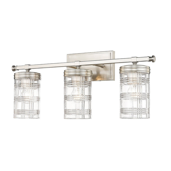 Z-Lite Archer 344-3V-BN Bath Vanity Light 25 in. wide - Brushed Nickel