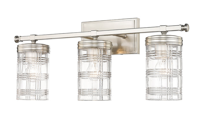 Z-Lite Archer 344-3V-BN Bath Vanity Light 25 in. wide - Brushed Nickel