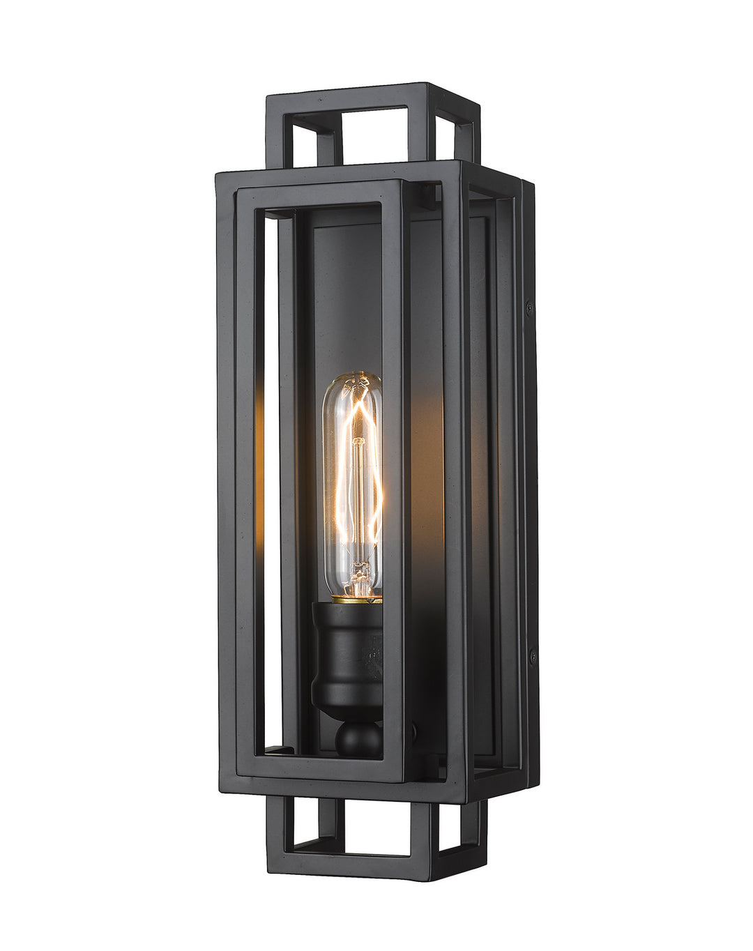 Z-Lite Titania 454-1S-MB Wall Sconce Light - Matte Black
