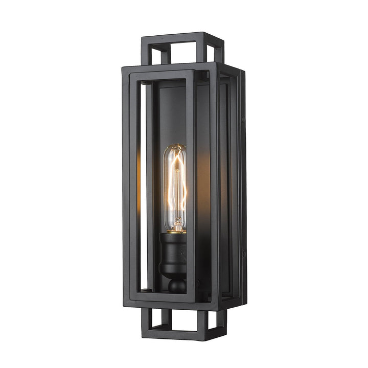Z-Lite Titania 454-1S-MB Wall Sconce Light - Matte Black