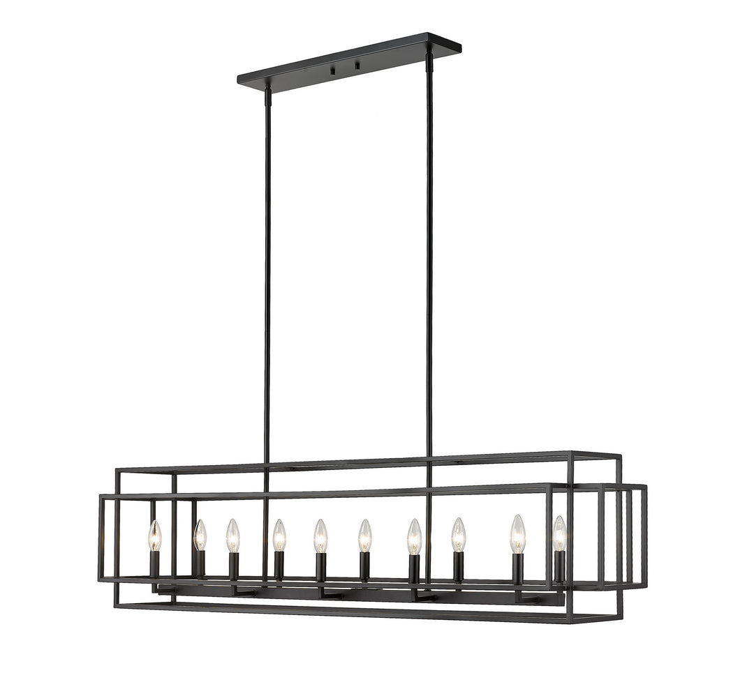 Z-Lite Titania 454-54L-MB Pendant Light - Matte Black