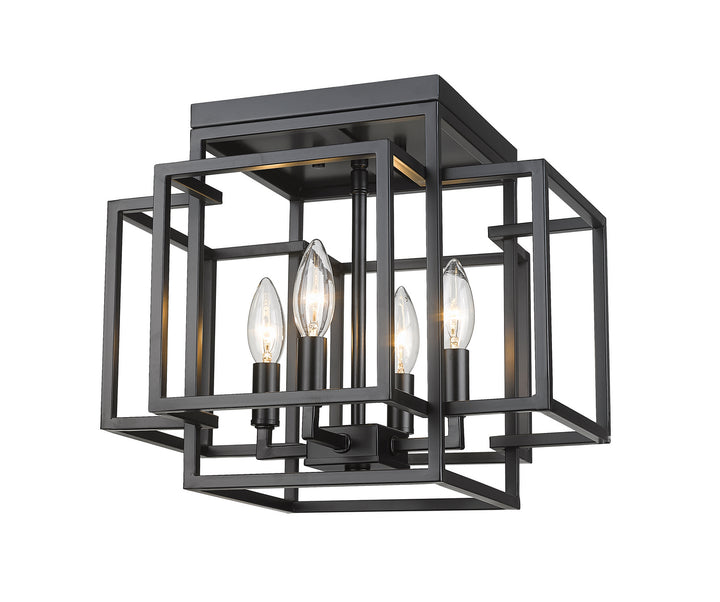 Z-Lite Titania 454F-MB Ceiling Light - Matte Black