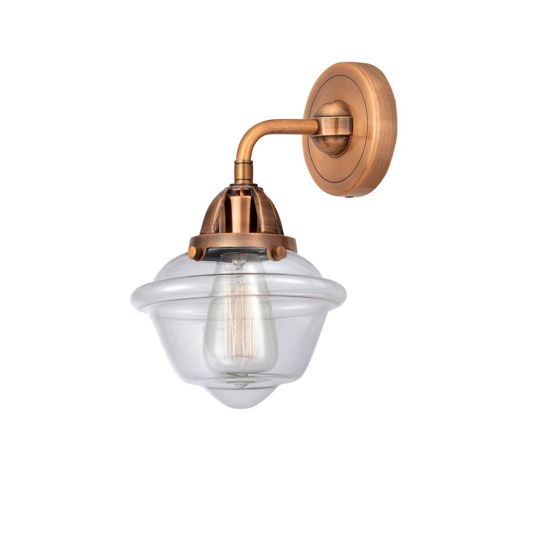 Innovations Nouveau 2 288-1W-AC-G532-LED Wall Sconce Light - Antique Copper