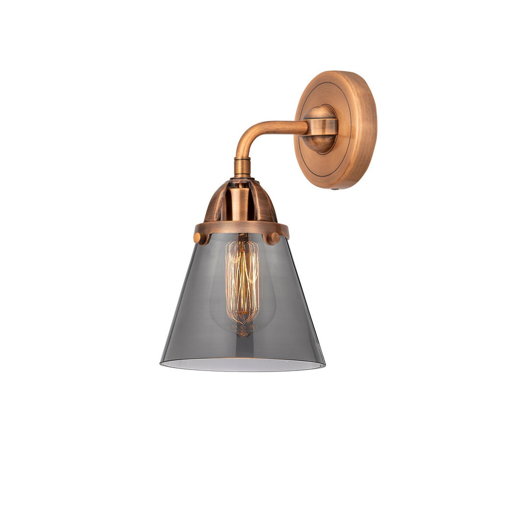 Innovations Nouveau 2 288-1W-AC-G63-LED Wall Sconce Light - Antique Copper