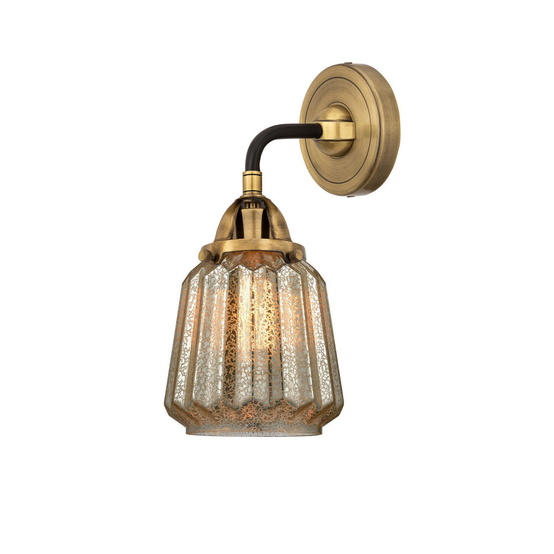 Innovations Nouveau 2 288-1W-BAB-G146 Wall Sconce Light - Black Antique Brass