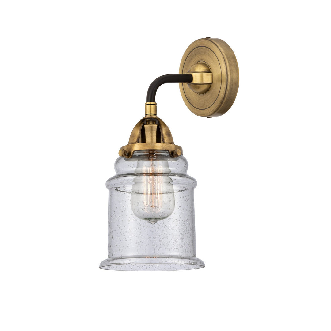Innovations Nouveau 2 288-1W-BAB-G184S-LED Wall Sconce Light - Black Antique Brass