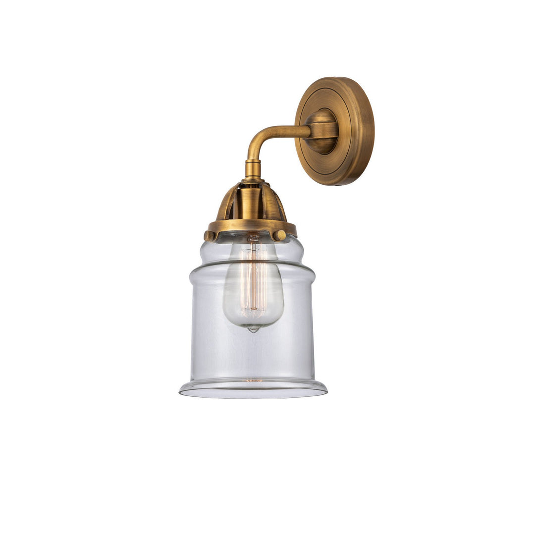 Innovations Nouveau 2 288-1W-BB-G182 Wall Sconce Light - Brushed Brass