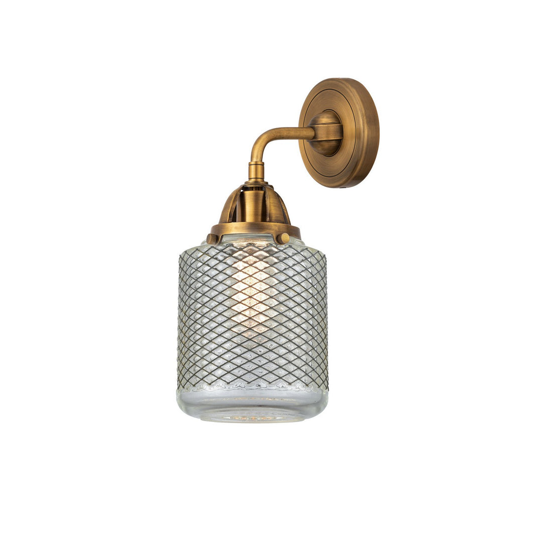 Innovations Nouveau 2 288-1W-BB-G262 Wall Sconce Light - Brushed Brass