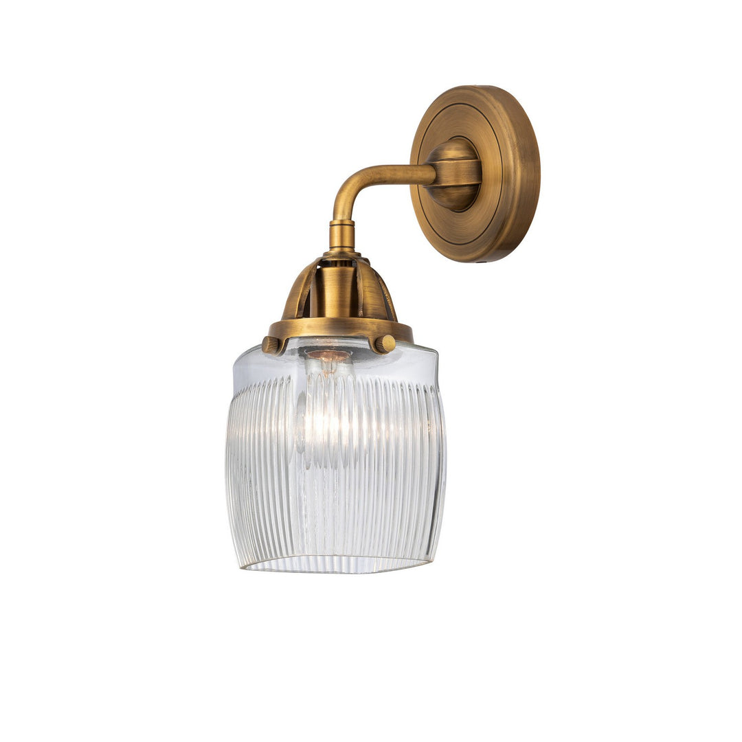 Innovations Nouveau 2 288-1W-BB-G302 Wall Sconce Light - Brushed Brass