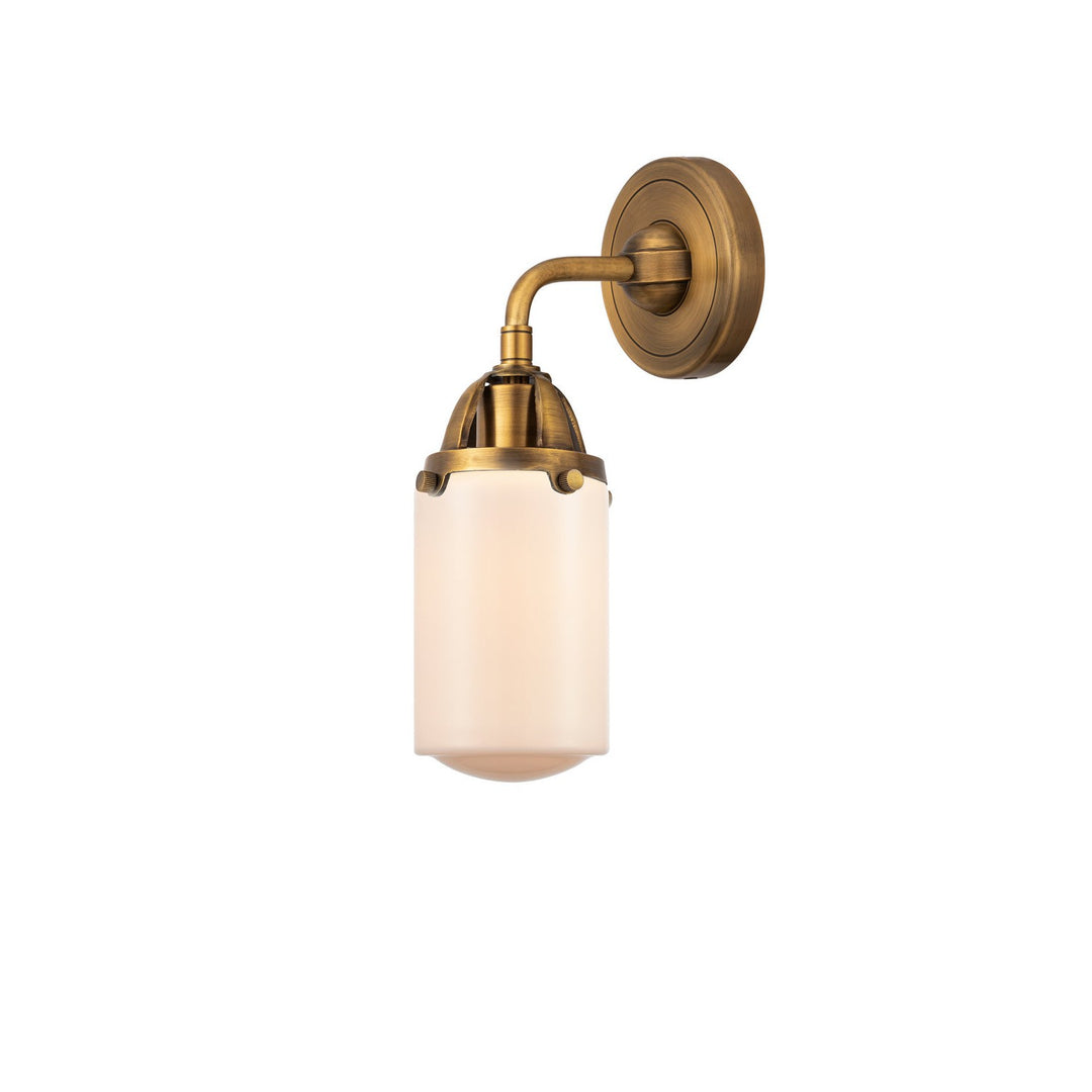Innovations Nouveau 2 288-1W-BB-G311 Wall Sconce Light - Brushed Brass