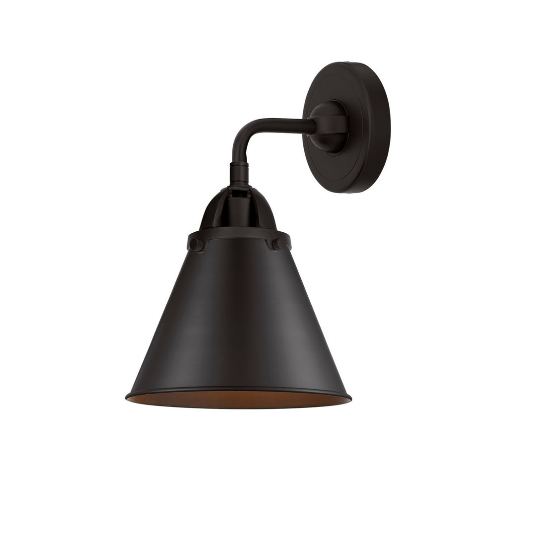 Innovations Nouveau 2 288-1W-BK-M13-BK-LED Wall Sconce Light - Matte Black